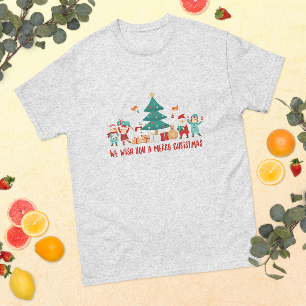 We wish you a Merry Christmas- classic tee