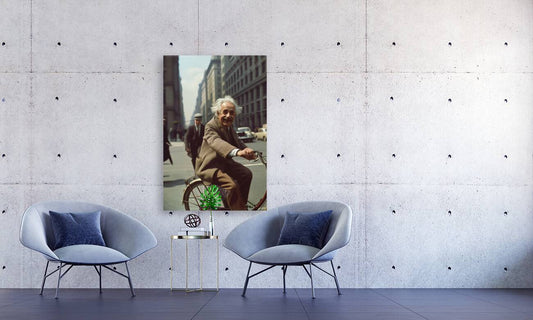 Riding a bike in New York 07