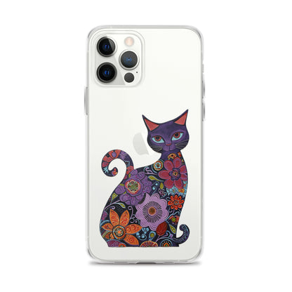 Cat - Clear Case for iPhone®