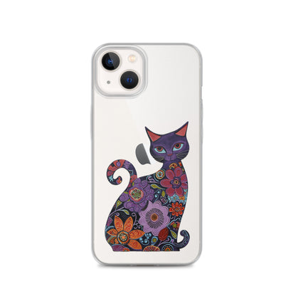 Cat - Clear Case for iPhone®