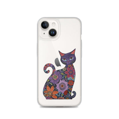 Cat - Clear Case for iPhone®