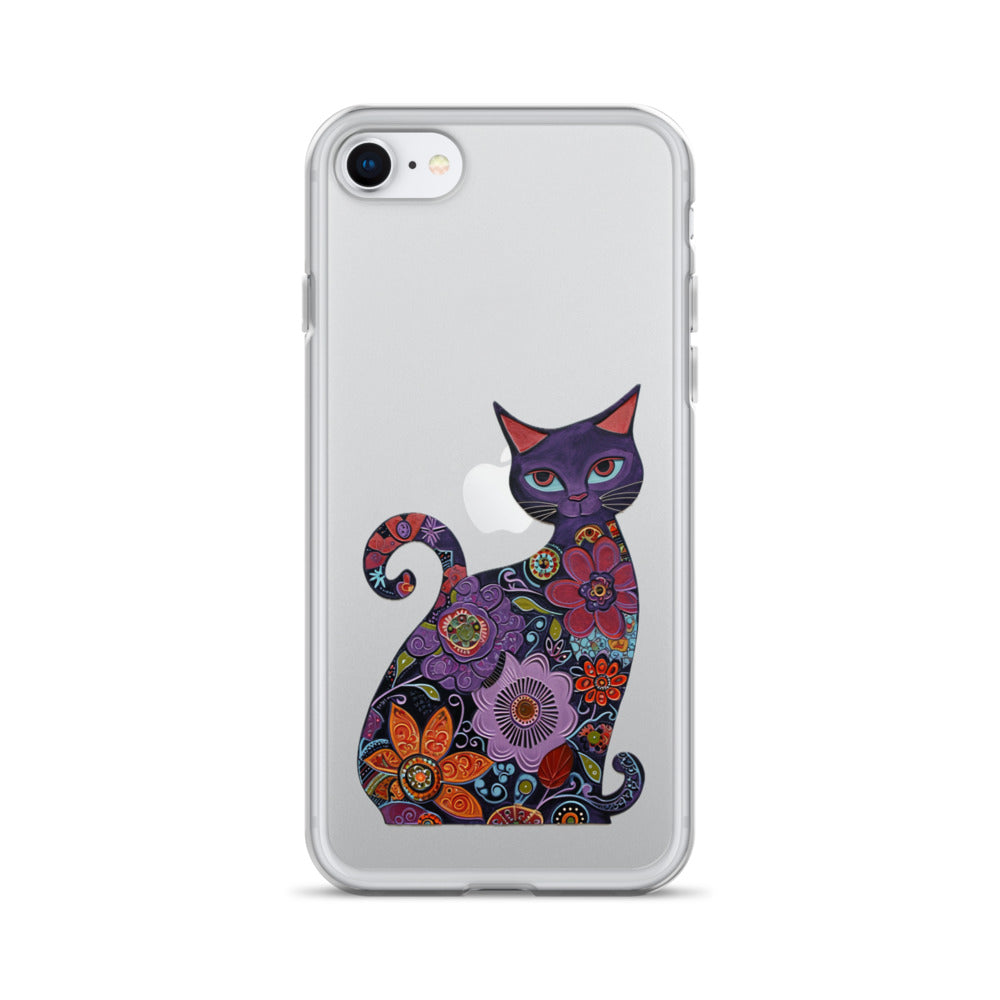 Cat - Clear Case for iPhone®