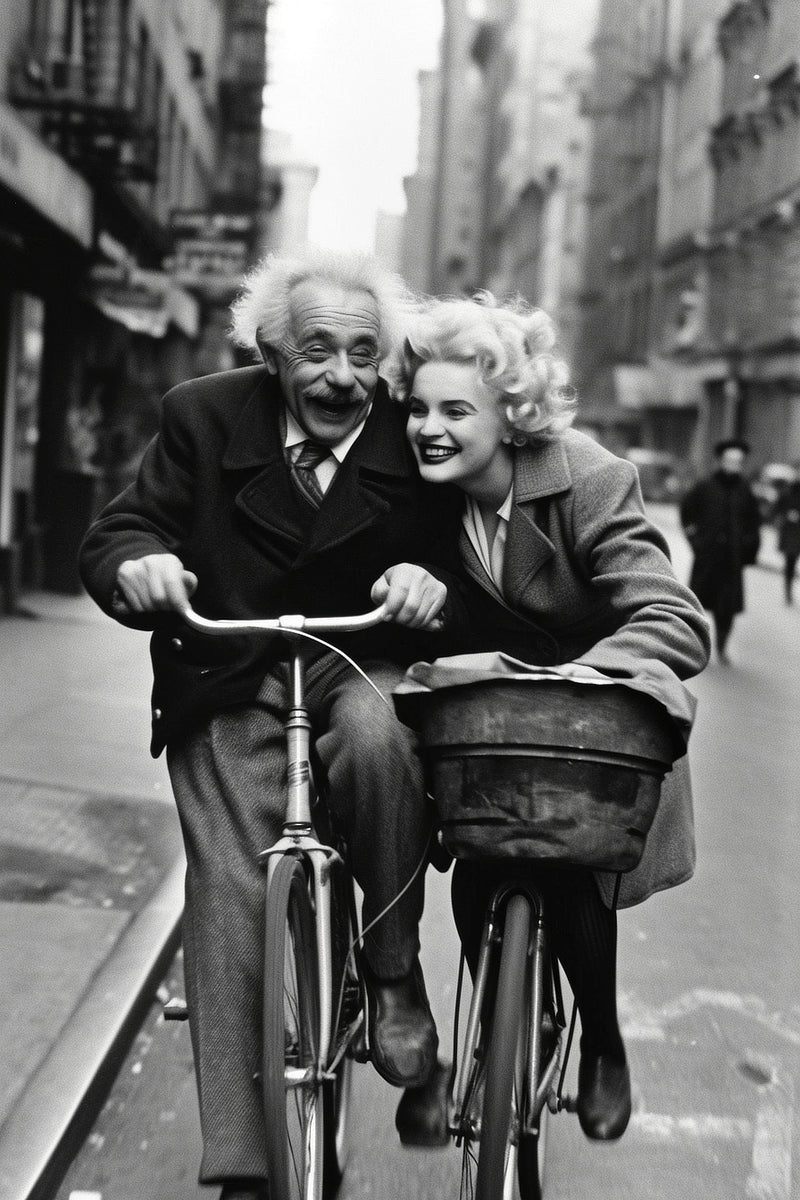 Riding a bike in New York 04