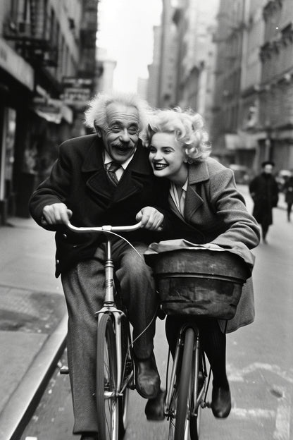 Riding a bike in New York 04