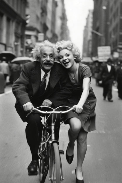 Riding a bike in New York 06