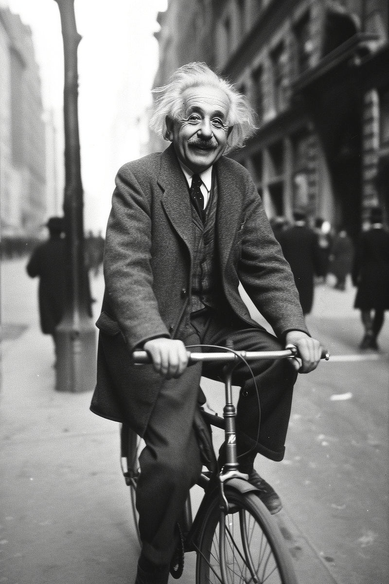 Riding a bike in New York 09