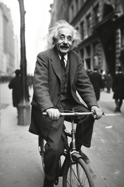 Riding a bike in New York 09